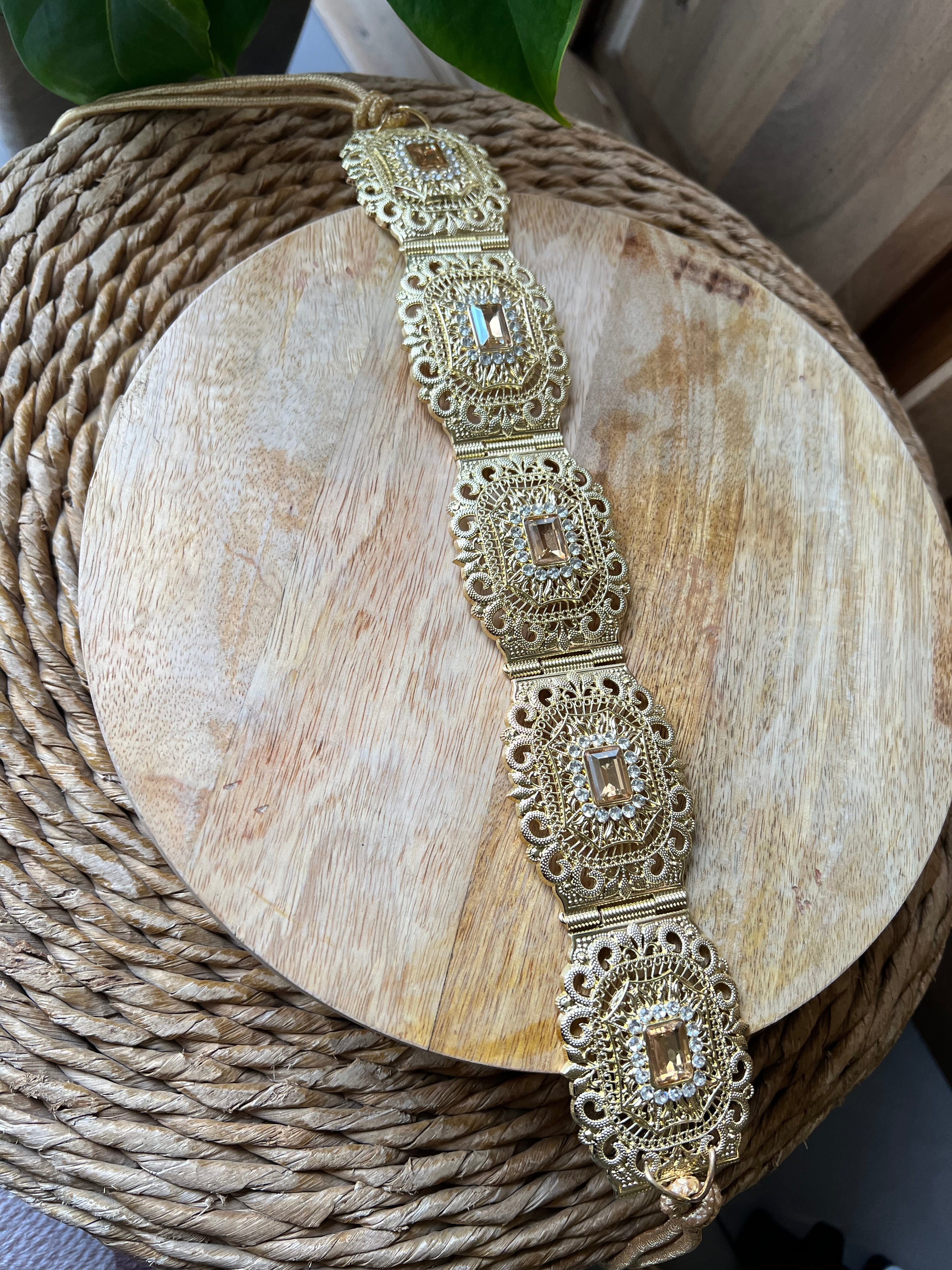 Ceinture Mdemma métal dorée