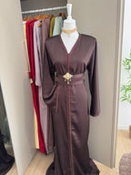 Silk mermaid caftan