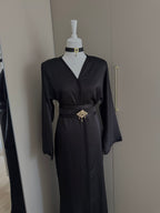 Silk mermaid caftan