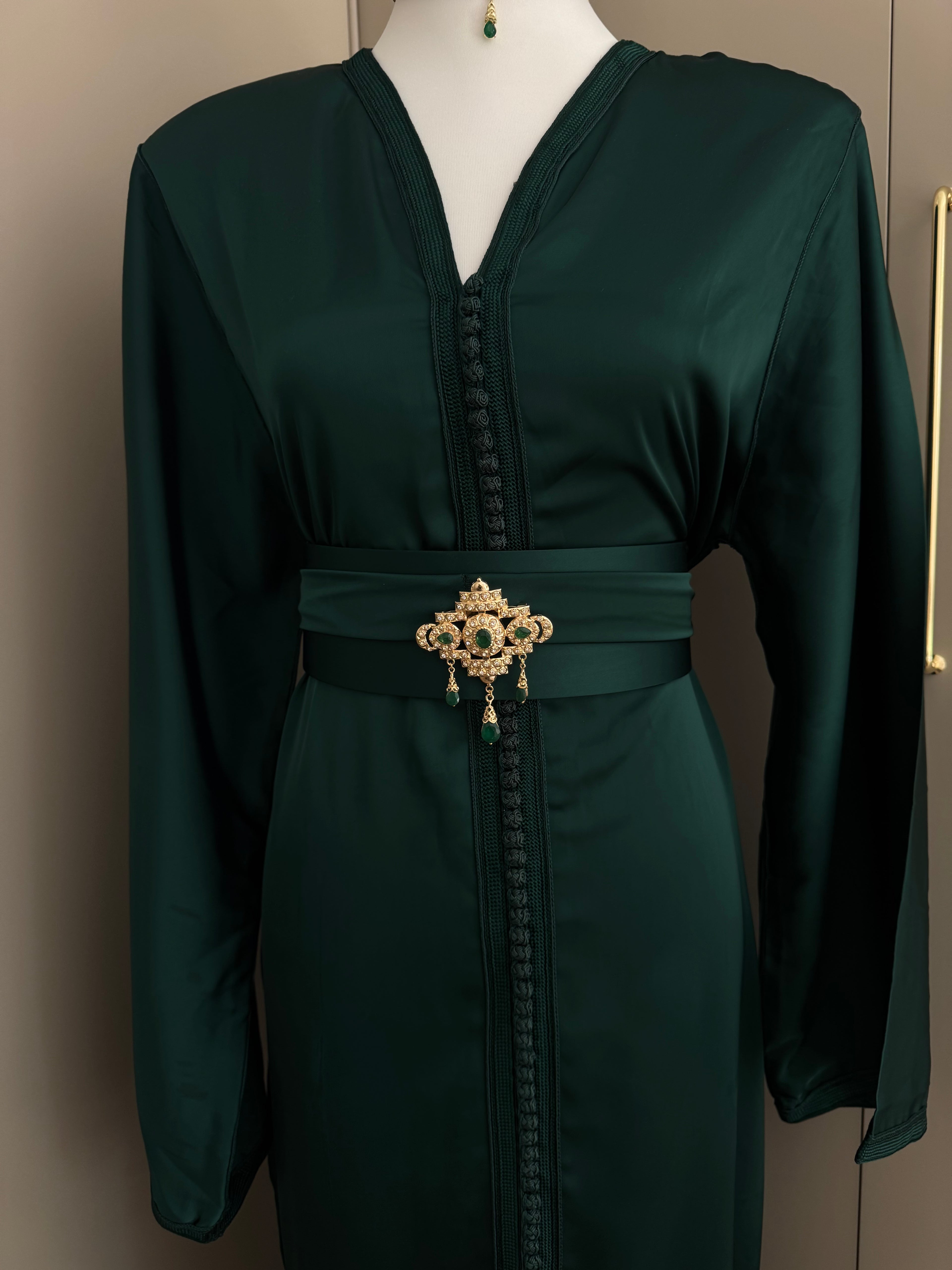 Caftan sirène drap de soie