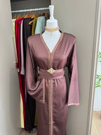 Silk mermaid caftan