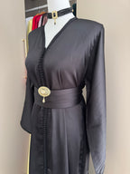 Silk mermaid caftan