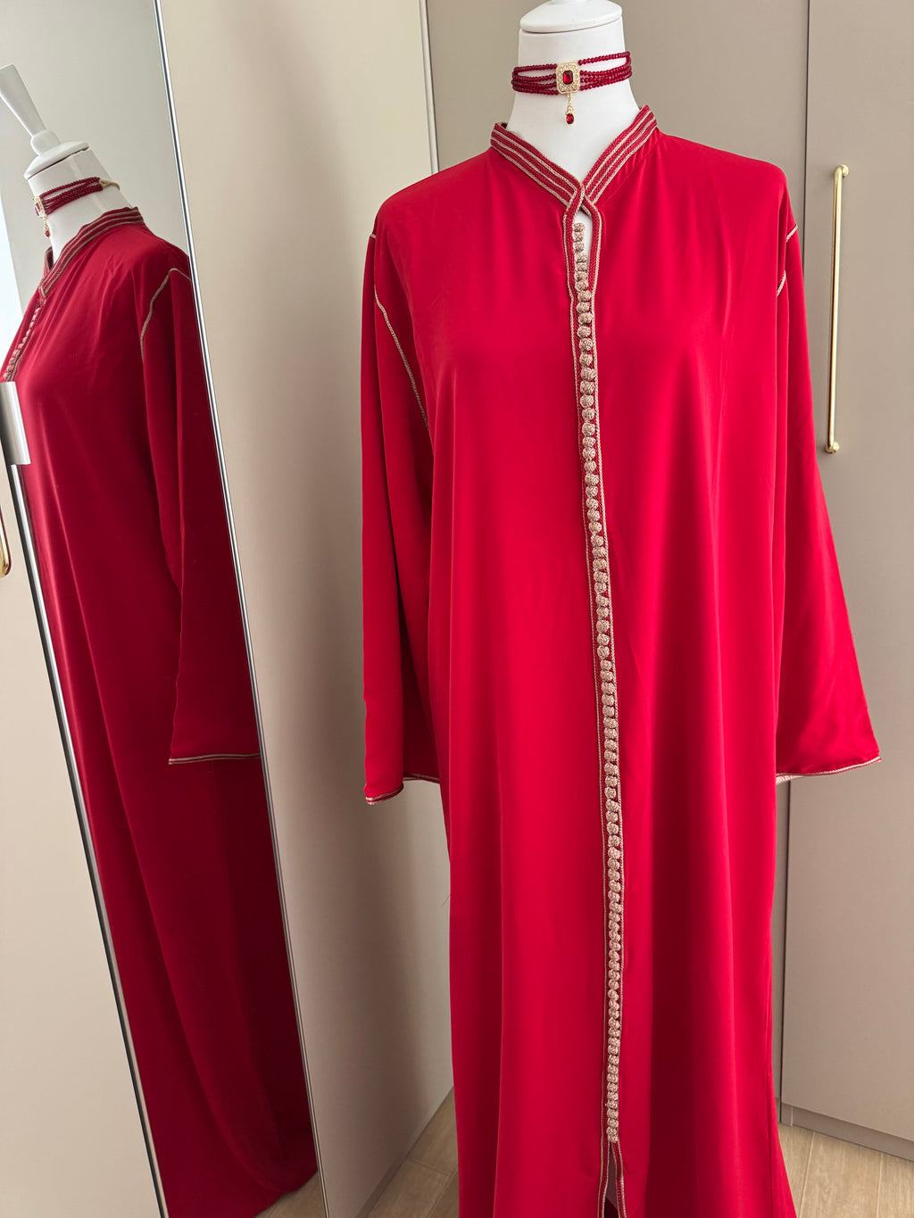 Caftan bicolore