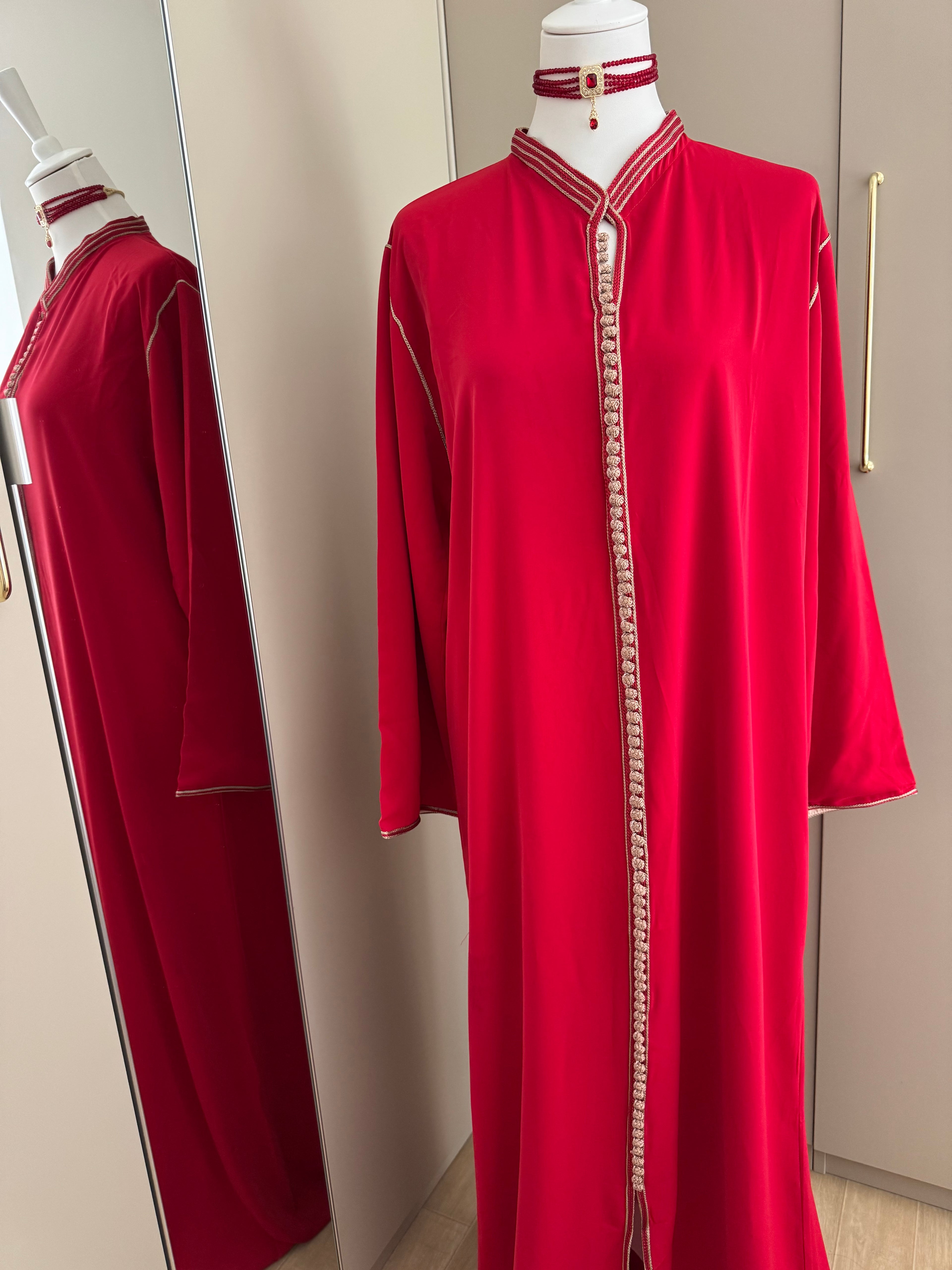 Caftan bicolore