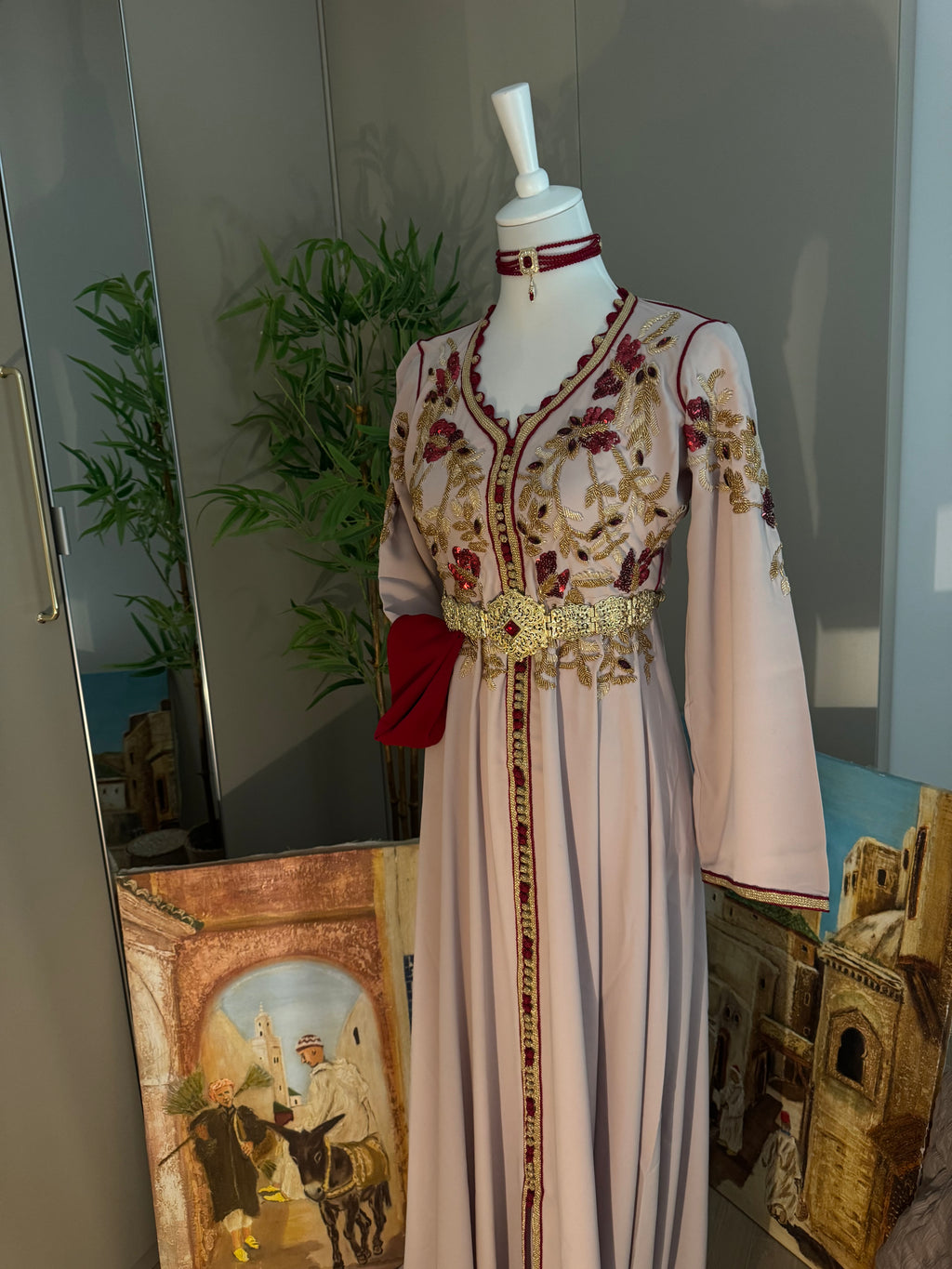 Caftan perlé
