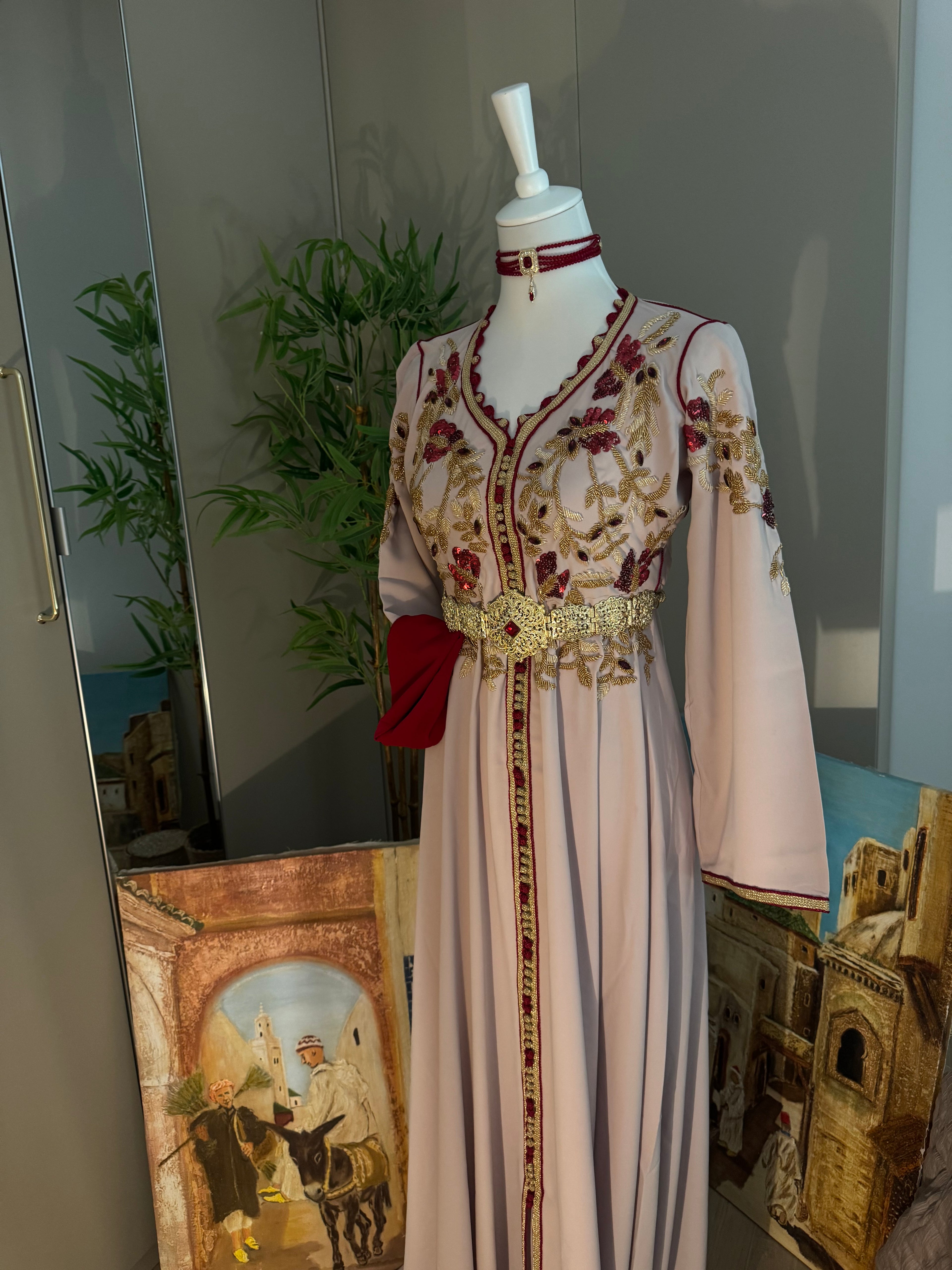Caftan perlé