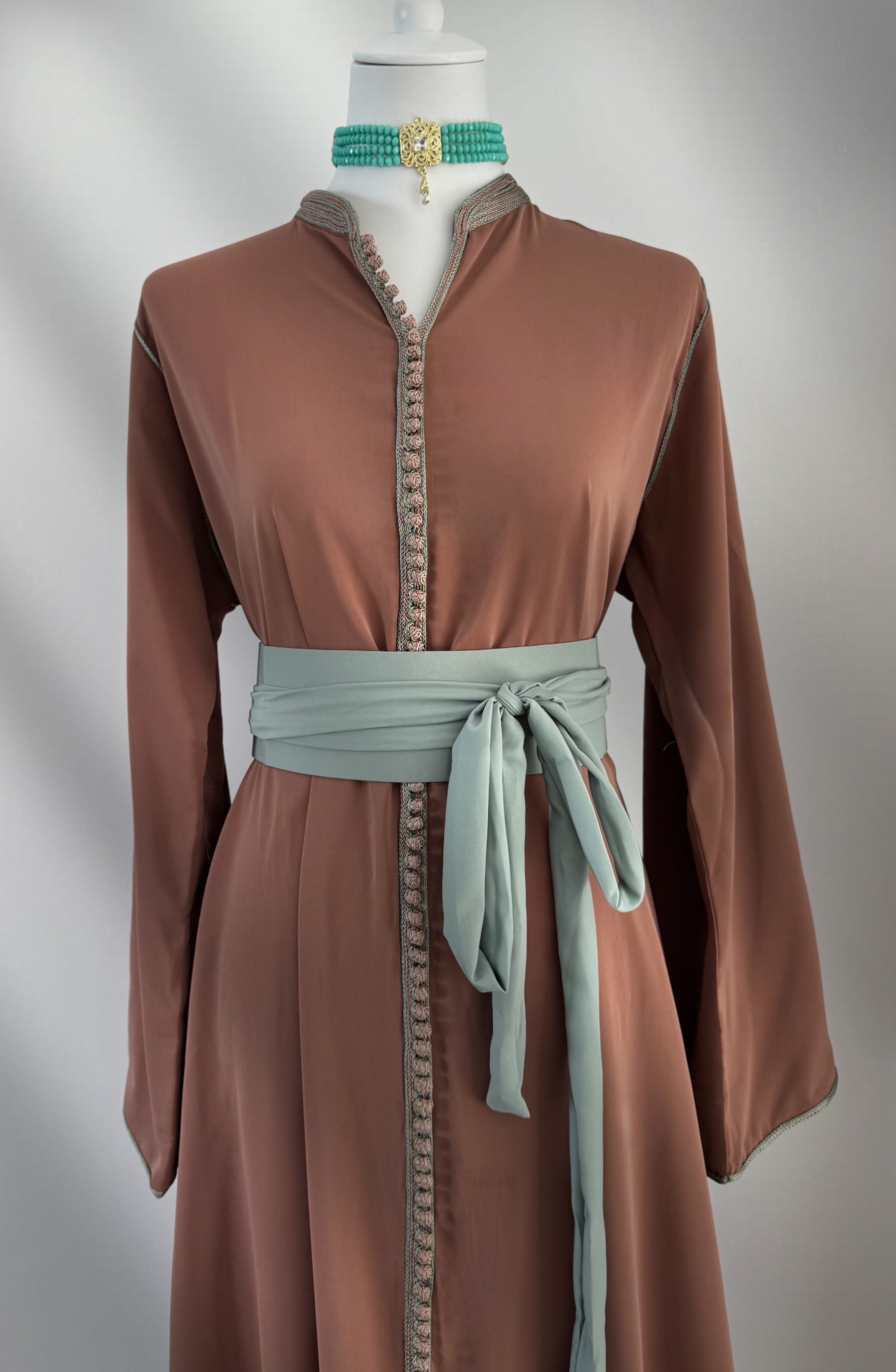 caftan bicolore (nouvelle collection)
