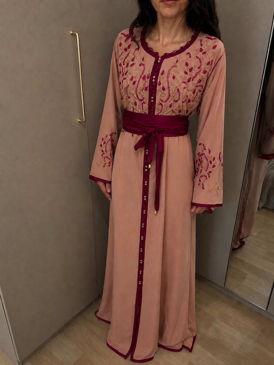 Caftan Thuraya perlé