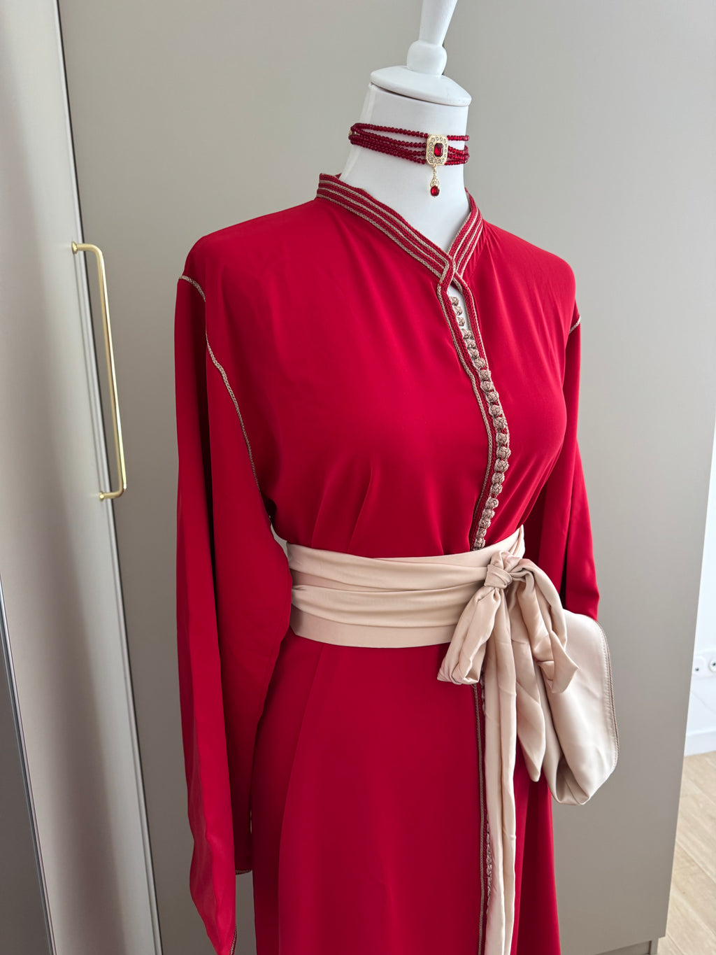 Caftan bicolore