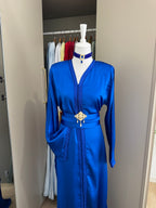 Silk mermaid caftan