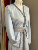Silk mermaid caftan