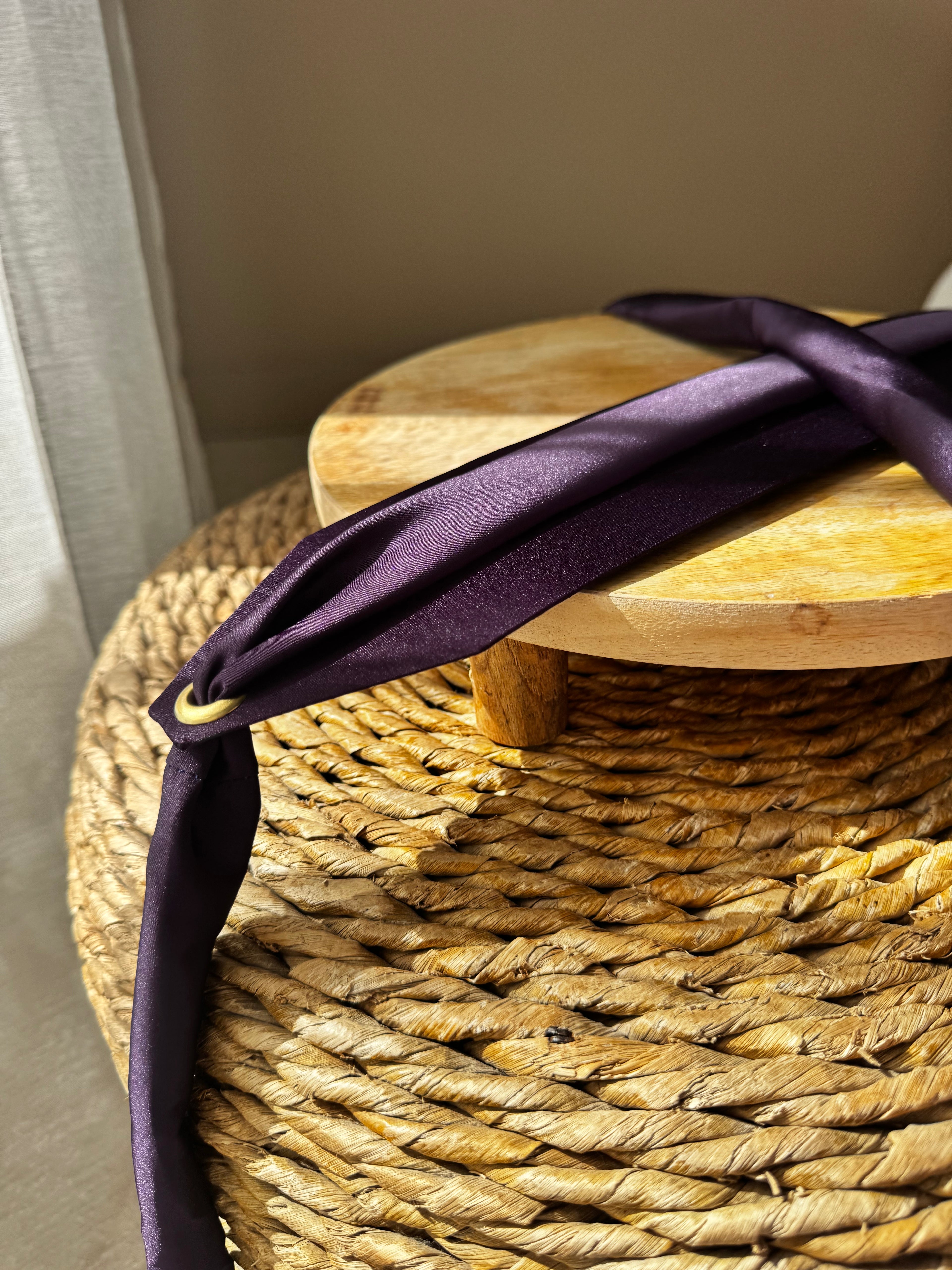 Ceinture en tissu satinée pour caftan tekchita