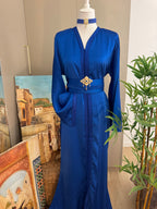 Silk mermaid caftan