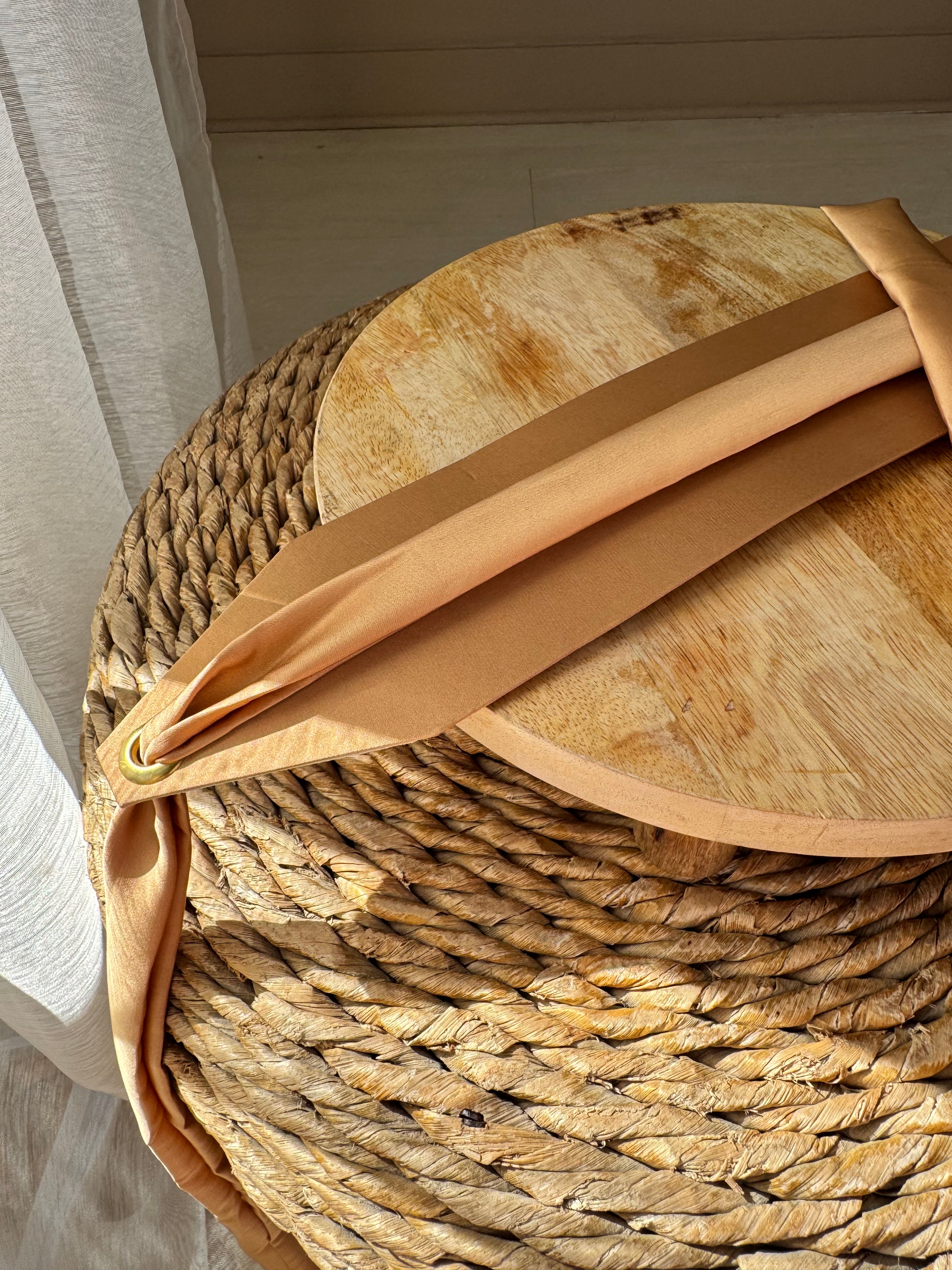 Ceinture en tissu satinée pour caftan tekchita