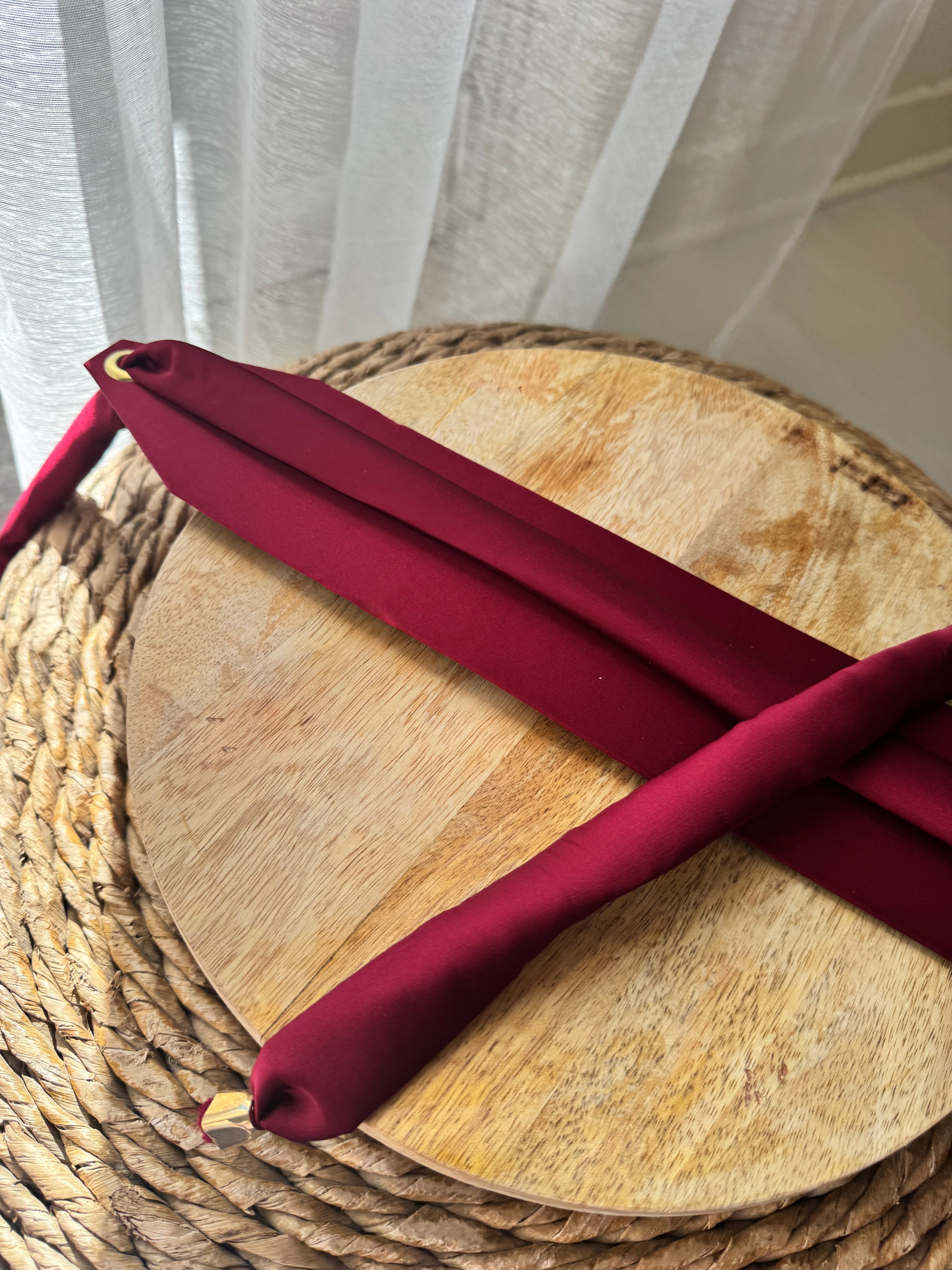 Ceinture en tissu satinée pour caftan tekchita