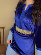 2-piece velvet Jabador set