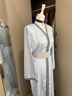 Silk mermaid caftan