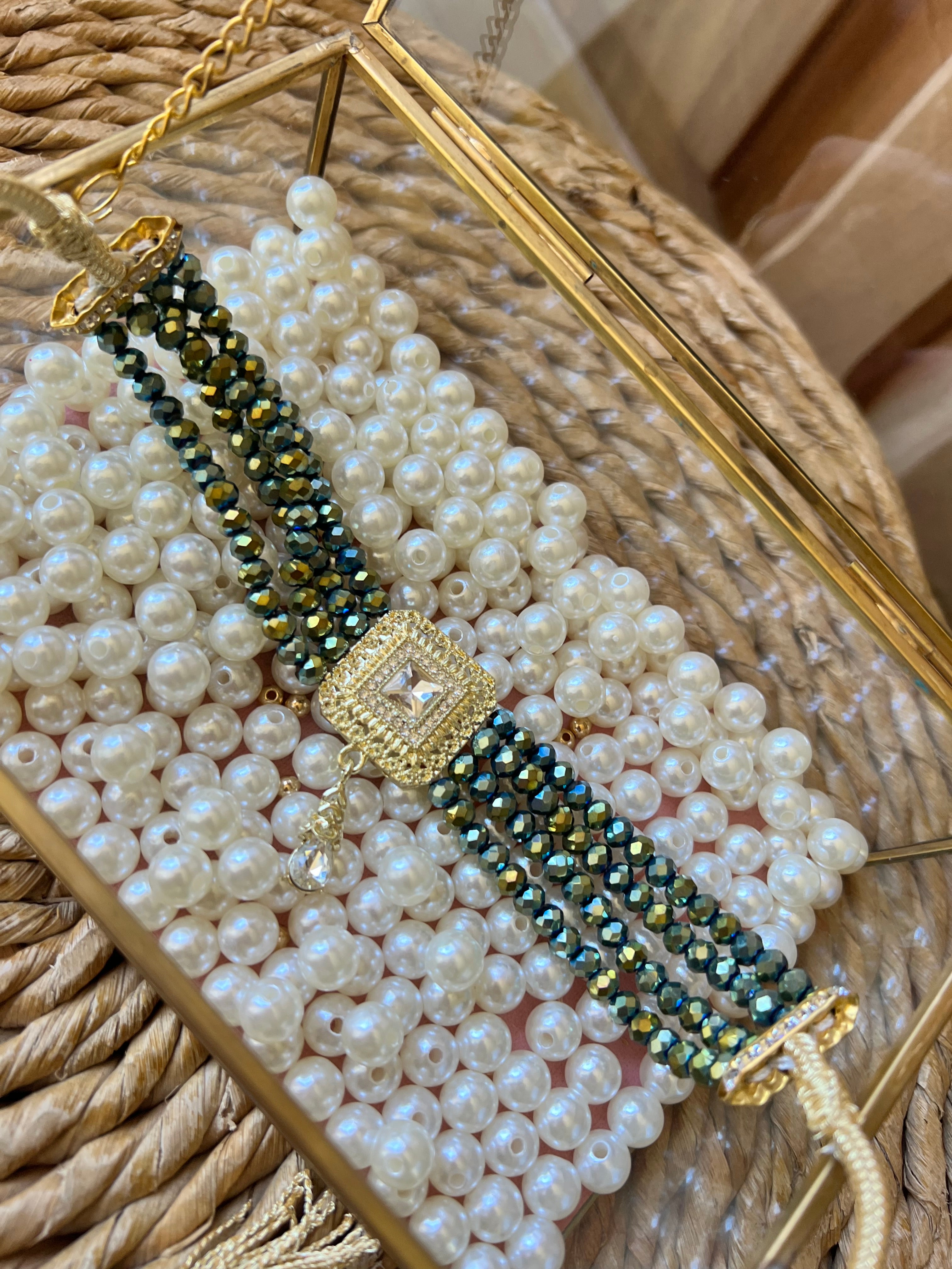 Collier choker marocain - ras de cou