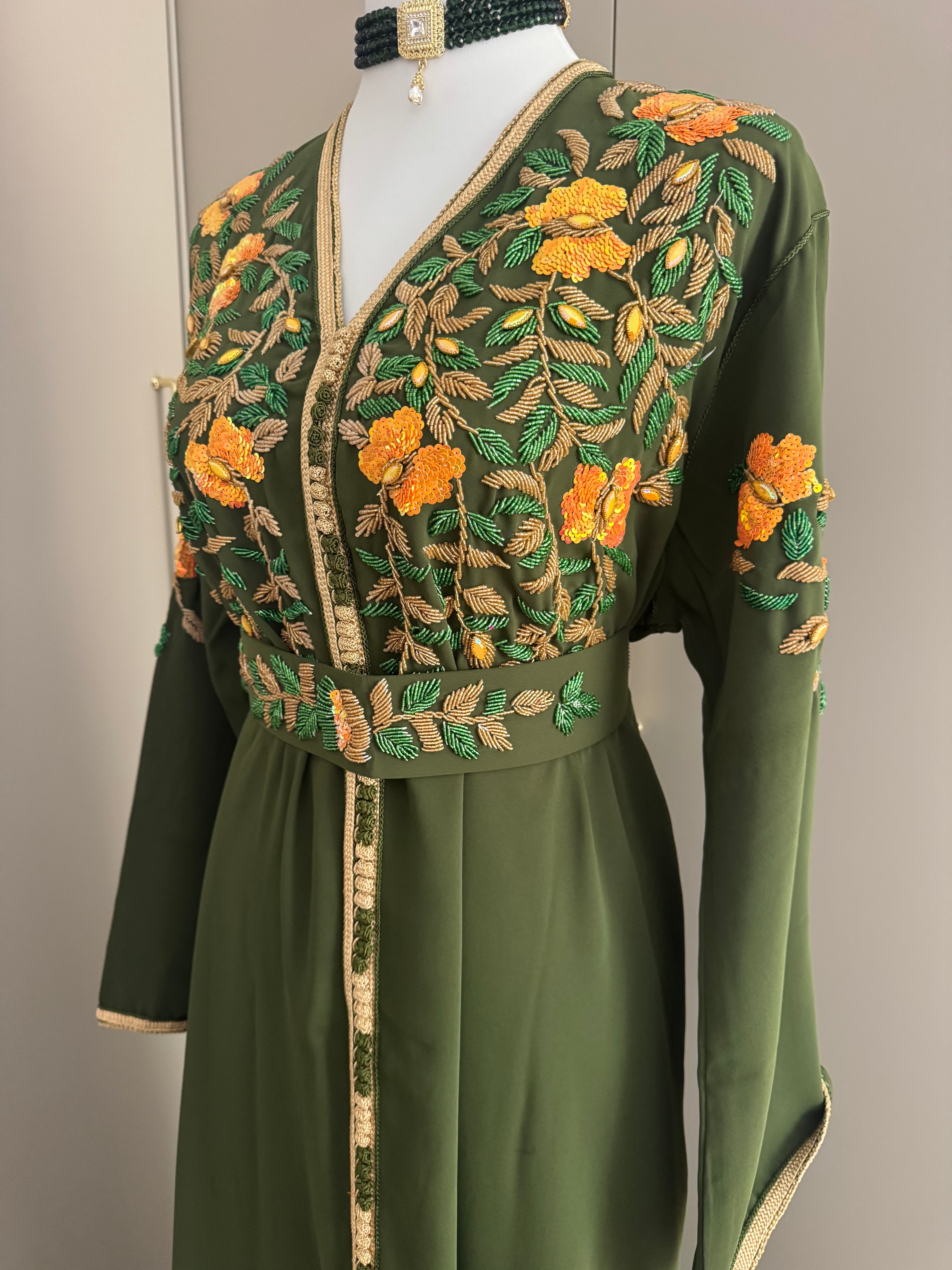 Caftan perlé