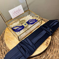 Ensemble de bijoux caftan - ceinture + boucle d’oreille + collier choker -