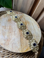 Mdemma gold-tone metal belt