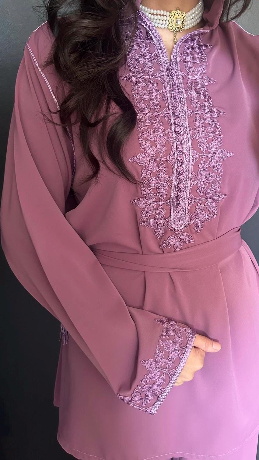 Ensemble Jabador en crêpe