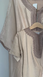 Men's Moroccan Gandoura in Milfa Silk - Prestige Collection